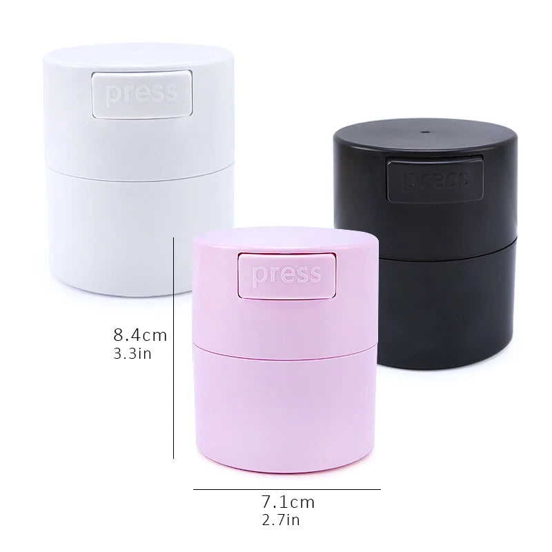 Eyelash Glue Storage Jar | Activated Carbon Sealed Container Lash Glue Storage Jar QXL