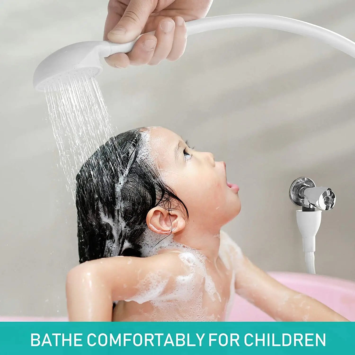 Portable Sink Faucet Sprayer Hose | Baby, Pet & Hair Rinse Faucet Sprayer Hose QXL