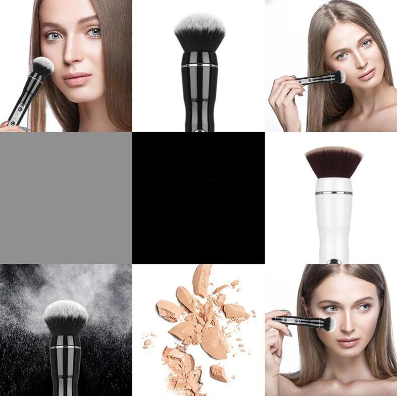 Electric Rotating Makeup Brush | Foundation Blush & Powder Electric Makeup Brush QXL