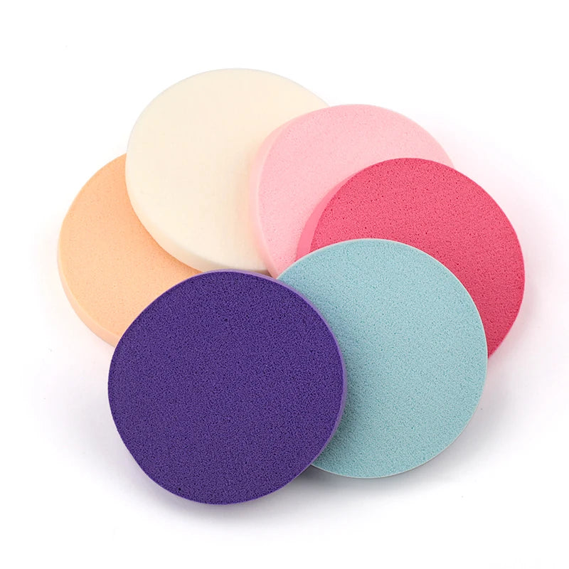 6-Pack Soft Latex Makeup Sponge Puffs | Foundation & Powder Makeup Sponge Puff QXL