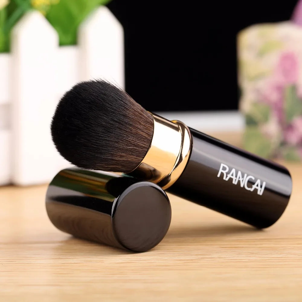 RANCAI Retractable Kabuki Brush | Powder, Blush & Foundation Retractable Kabuki Brush QXL