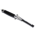 Foldable Butterfly Knife Comb | Pocket Flip Hair Comb Black Folding Pocket Comb QXL black