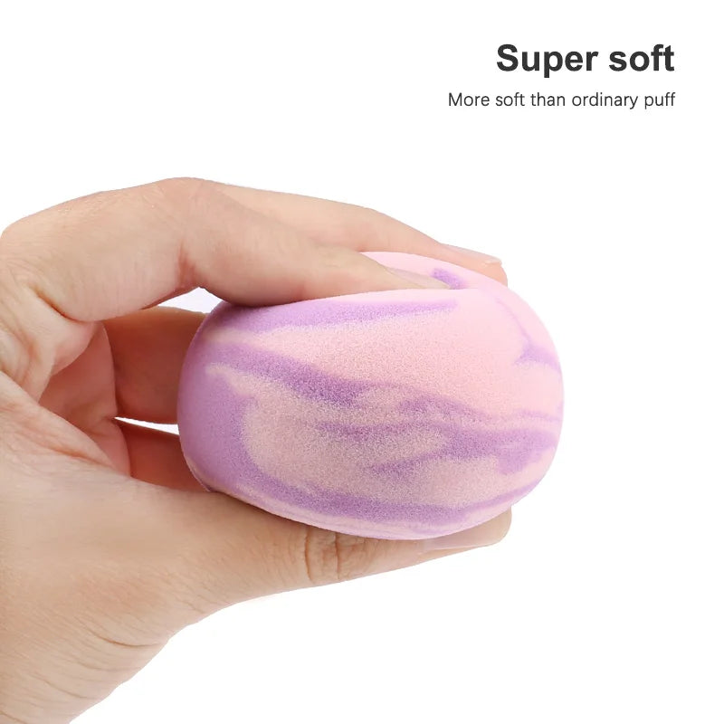 Marbling Water-Drop Makeup Sponge | Foundation Concealer Puff Makeup Sponge Puff QXL