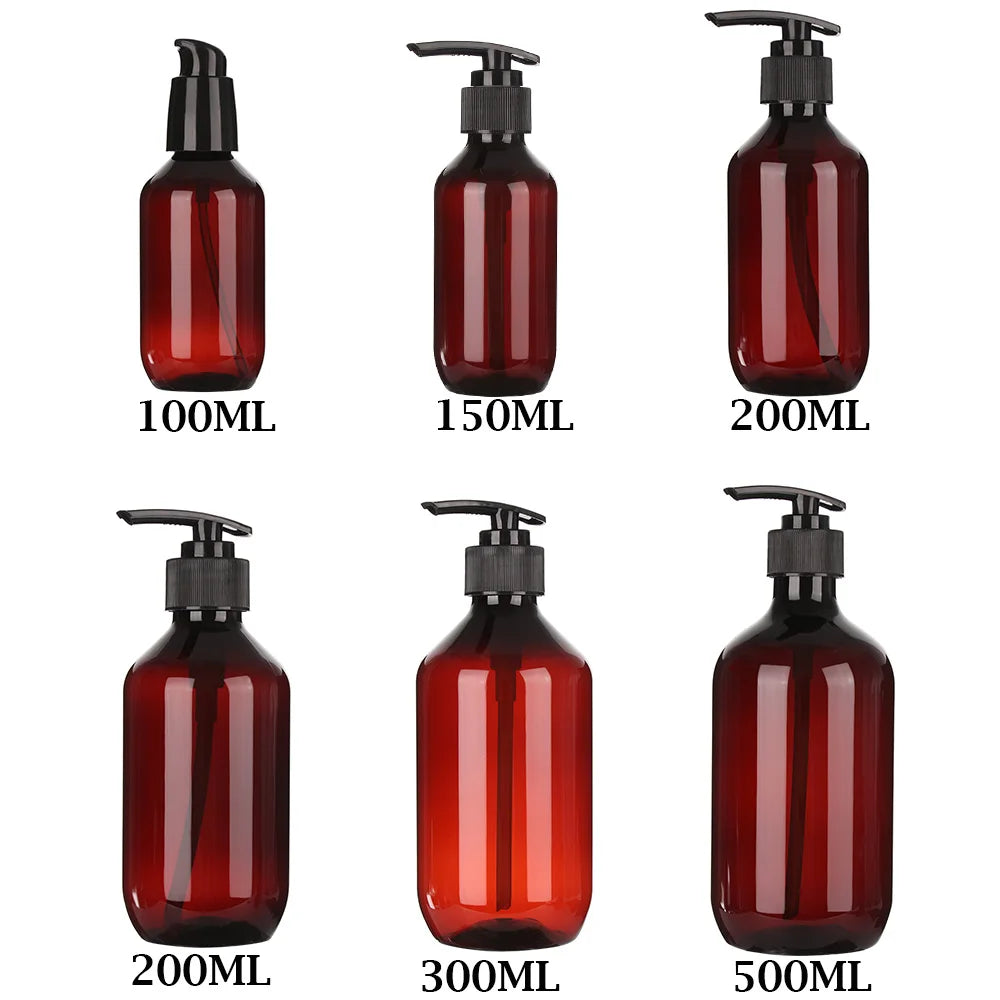 Refillable Pump Dispenser Bottles 100–500ml | Soap & Shampoo Refillable Pump Bottle QXL