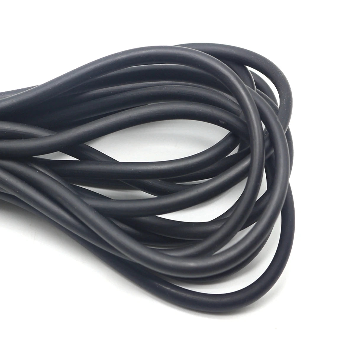 5m Black 5mm Rubber Jewelry Cord – Latex-Free Craft String Jewelry Craft Cord QXL Default Title