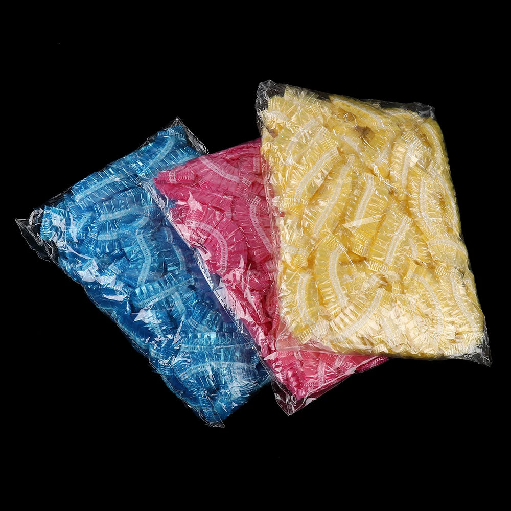 100-Pack Disposable Waterproof Ear Covers – Shower & Salon Disposable Ear Covers QXL
