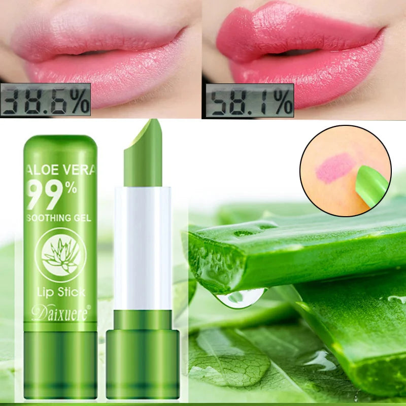 Han Boli Gold Foil Temperature-Change Moisturizing Lip Balm Color-Change Lip Balm QXL 02