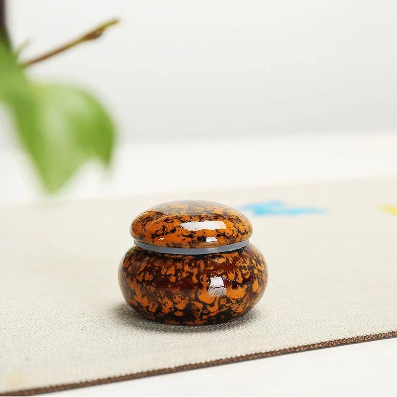 24ml Mini Ceramic Jar | Travel Cosmetic & Storage Container Ceramic Cosmetic Jar QXL