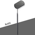 Stainless Steel Eyelash Mirror | Long Handle Lash Extension Tool Lash Extension Mirror QXL Black 1pc