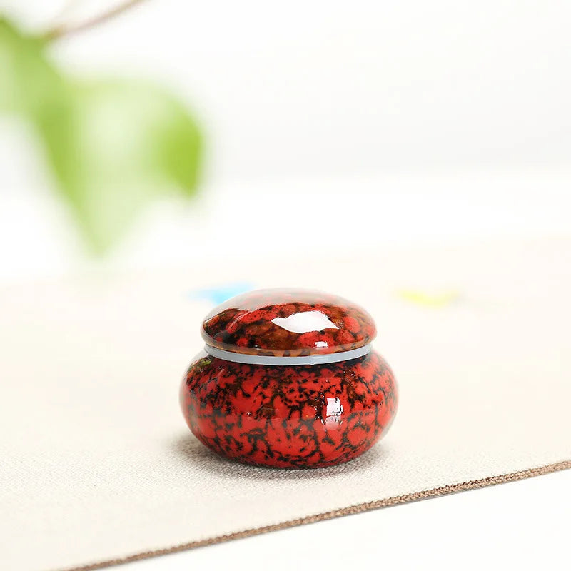 24ml Mini Ceramic Jar | Travel Cosmetic & Storage Container Ceramic Cosmetic Jar QXL