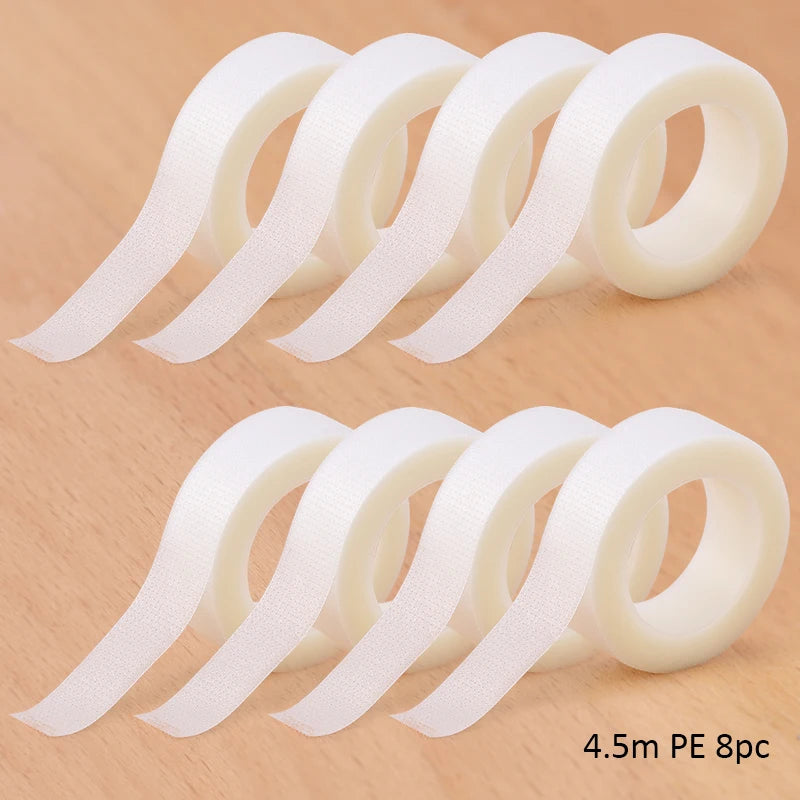 Micropore Lash Tape for Eyelash Extensions | 2/8 Pack Lash Extension Tape QXL 4.5m PE 8pc