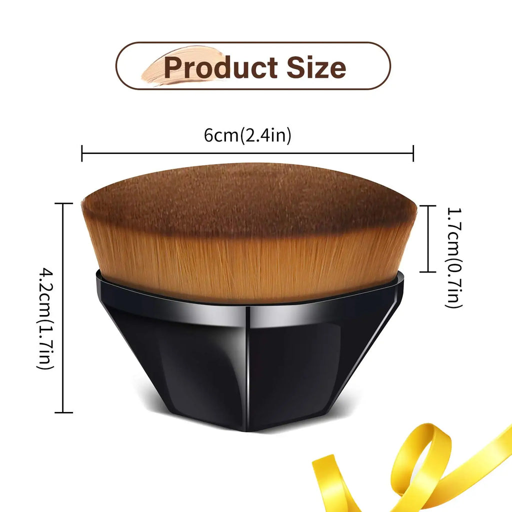 Flat Top Foundation Brush | Petal-Shaped Face Makeup Brush Foundation Makeup Brush QXL