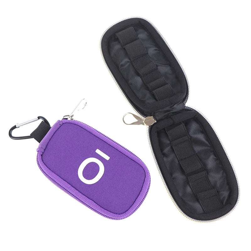 10-Slot Essential Oil Travel Bag | 1–3ml Bottle Organizer Essential Oil Organizer QXL