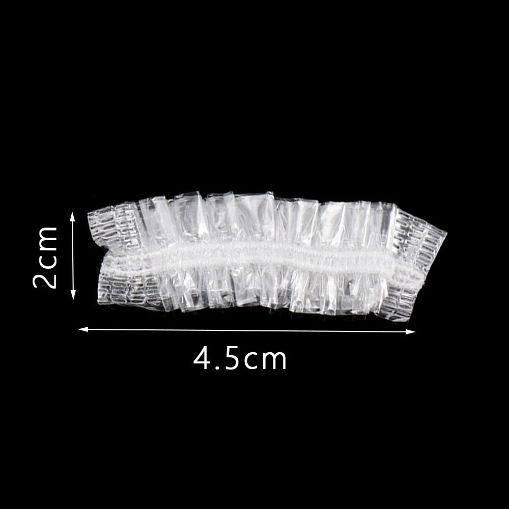 100-Pack Disposable Waterproof Ear Covers – Shower & Salon Disposable Ear Covers QXL