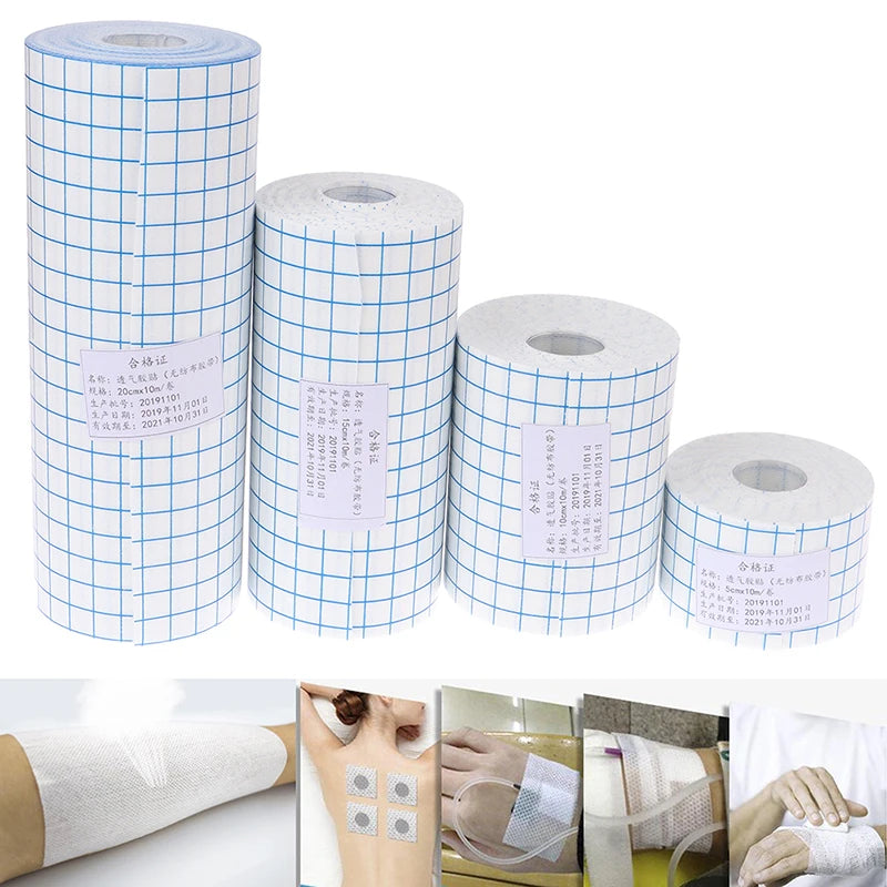 Waterproof PU Medical Fixation Tape 5cm×10m | Hypoallergenic Medical Fixation Tape QXL