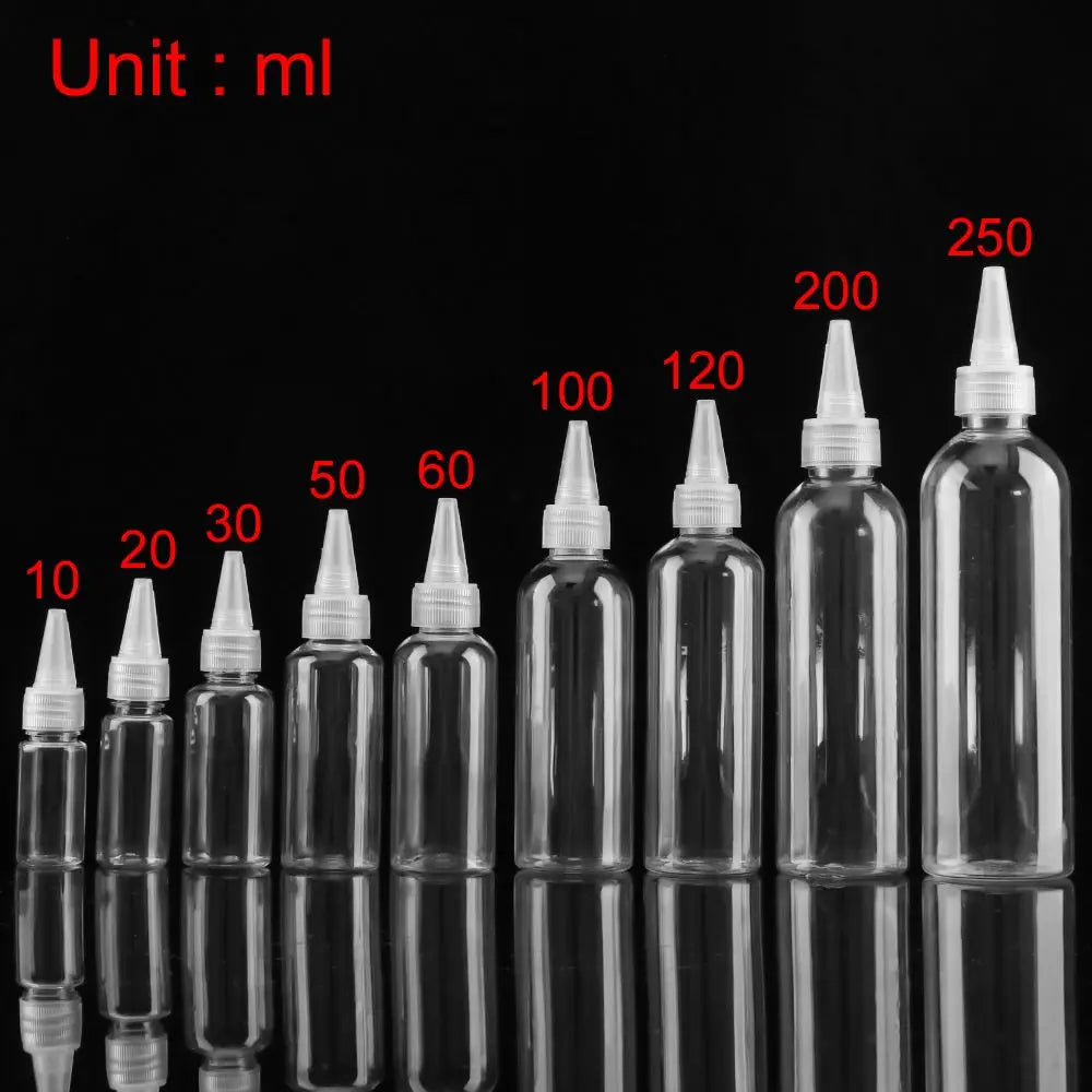 5-Pack Refillable PE Dropper Squeeze Bottles | Multi-Size Refillable Dropper Bottles QXL