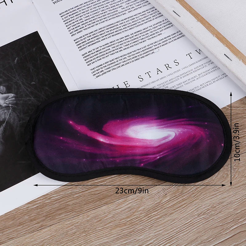 Satin Galaxy 3D Sleep Eye Mask – Travel & Kids Eye Cover Sleep Eye Mask QXL