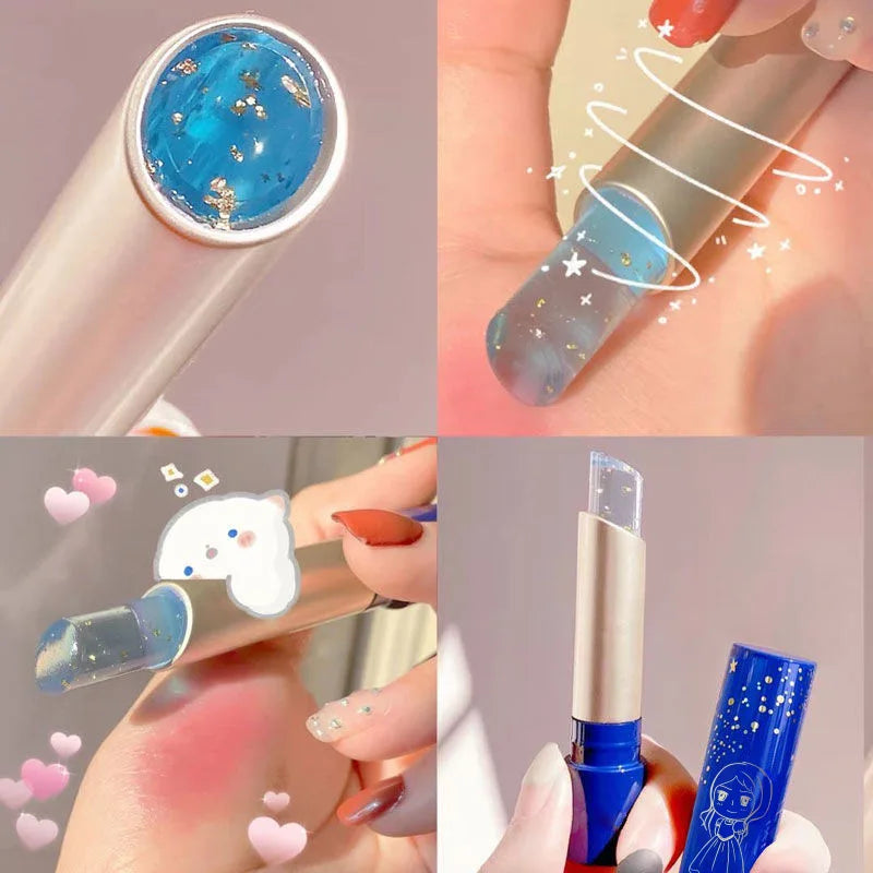 Han Boli Gold Foil Temperature-Change Moisturizing Lip Balm Color-Change Lip Balm QXL
