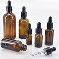 Amber Glass Dropper Bottles 5ml–100ml | UV-Protective Refillable Glass Dropper Bottle QXL 30ml