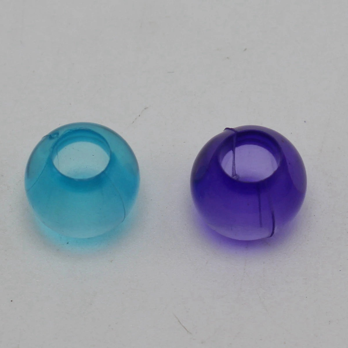Transparent Acrylic Pony Beads 8mm & 10mm | Kids DIY Craft Craft Beads QXL
