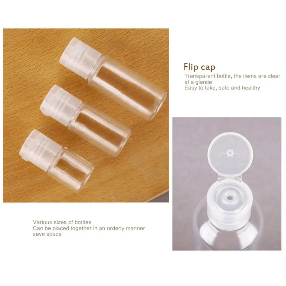 Refillable PET Plastic Bottles 5–100ml | Travel Cosmetic Containers Refillable Cosmetic Bottle QXL