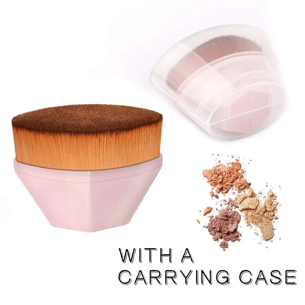 Flat Top Foundation Brush | Petal-Shaped Face Makeup Brush Foundation Makeup Brush QXL