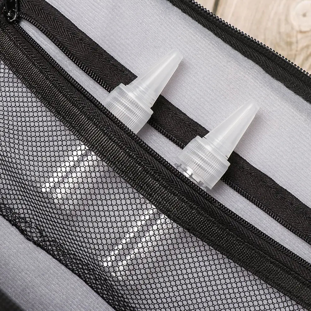 5-Pack Refillable PE Dropper Squeeze Bottles | Multi-Size Refillable Dropper Bottles QXL