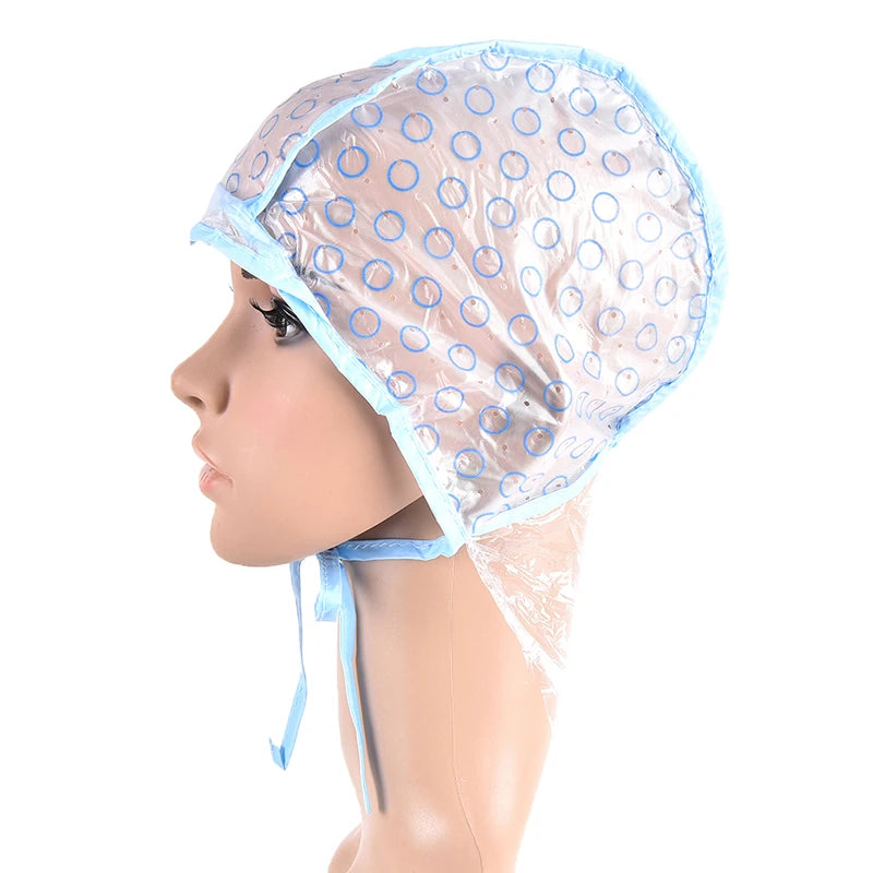 Reusable Hair Highlight Dye Cap with Hook Needle | Salon Hair Highlighting Cap QXL
