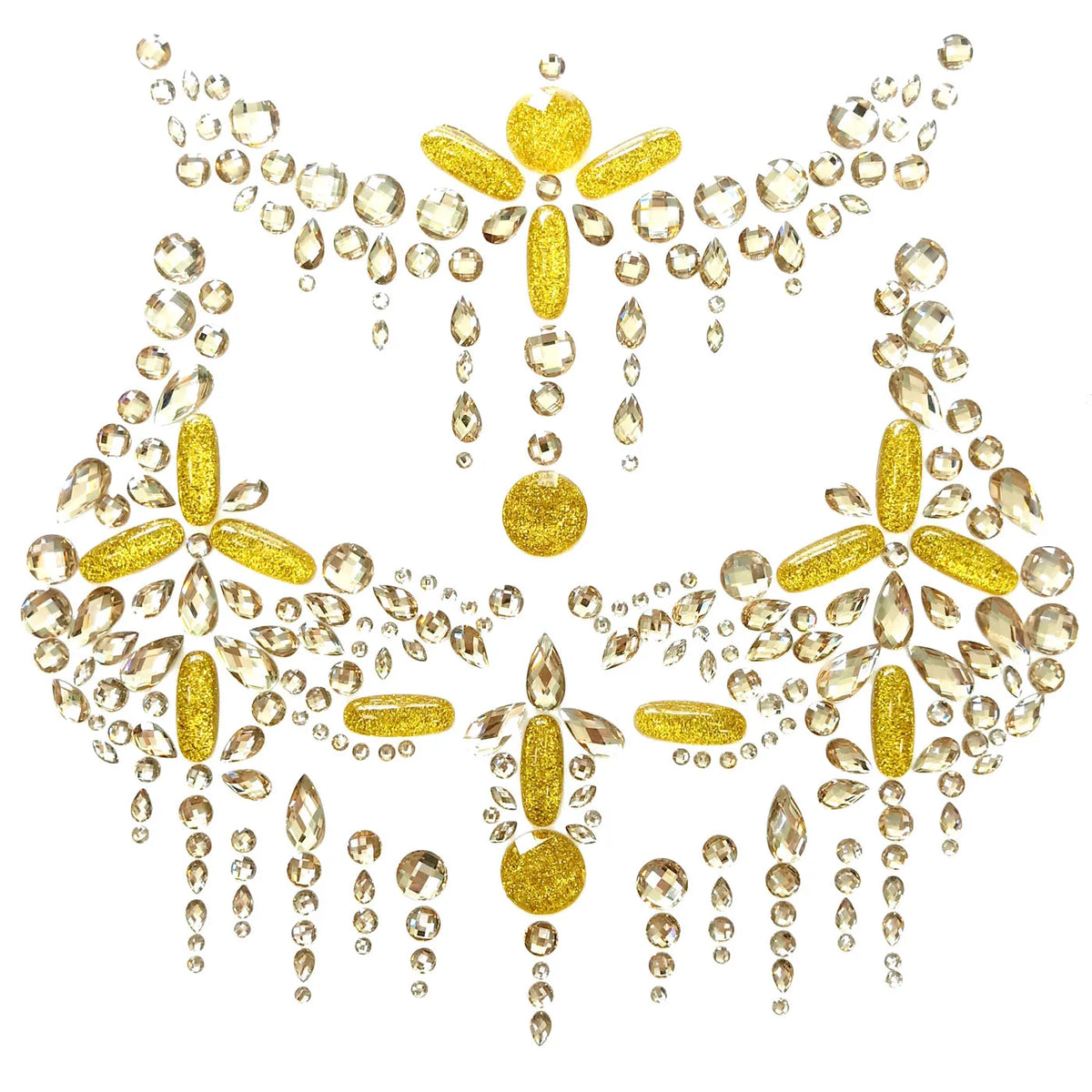 Rhinestone Body Gems Crystal Jewels Glitter Stickers | 3D Body Gem Stickers QXL