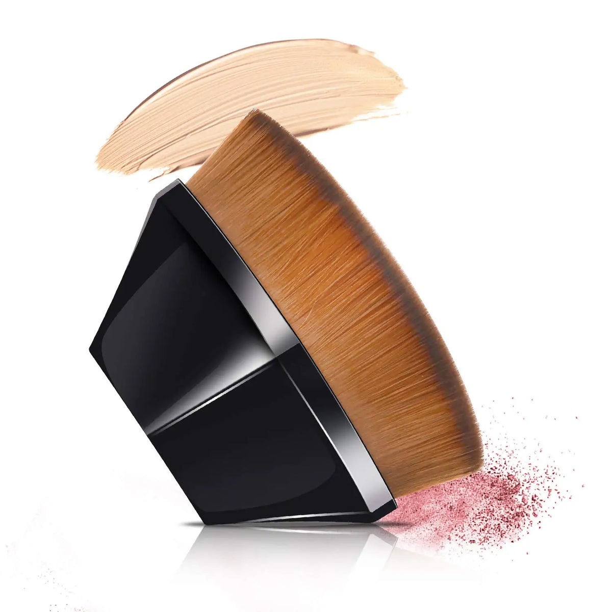 Flat Top Foundation Brush | Petal-Shaped Face Makeup Brush Foundation Makeup Brush QXL
