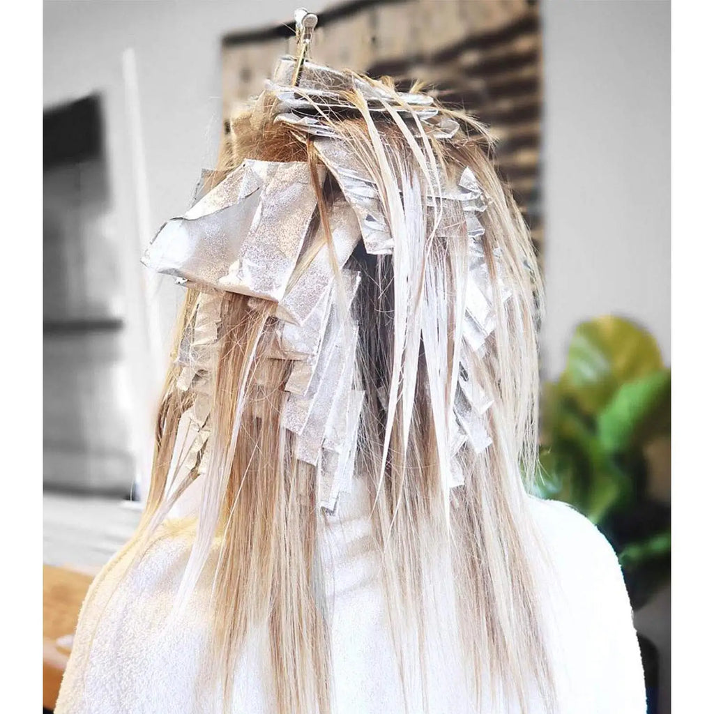50m×12cm Embossed Aluminum Foil Roll for Hair Highlighting Hair Colouring Foil QXL