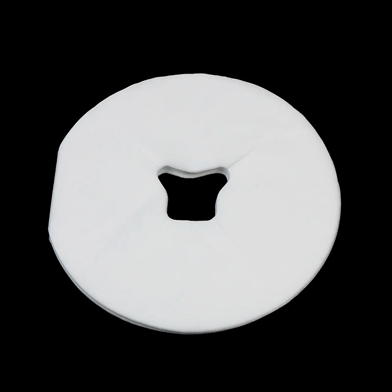 100-Pack Disposable Non-Woven Face Cradle Headrest Covers Disposable Headrest Covers QXL