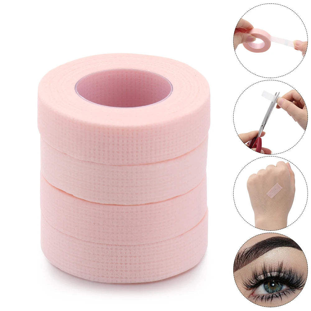 Breathable Micropore Lash Extension Tape | 9m Roll 1/3/5 Pack Lash Extension Tape QXL