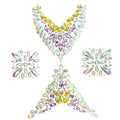 Rhinestone Body Gems Crystal Jewels Glitter Stickers | 3D Body Gem Stickers QXL Type 1