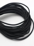 Black 3mm Rubber Cord 5.5 Yards | Jewelry & Necklace Making Jewelry Making Cord QXL Default Title