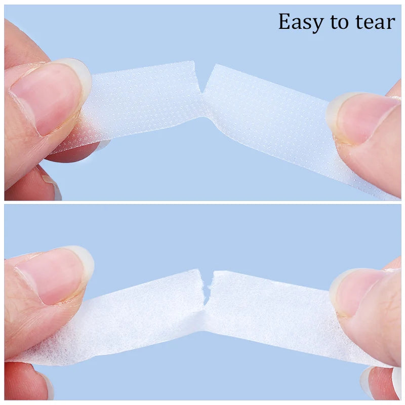 Breathable Eyelash Extension Tape | White Silk Under-Eye Patches Lash Extension Tape QXL