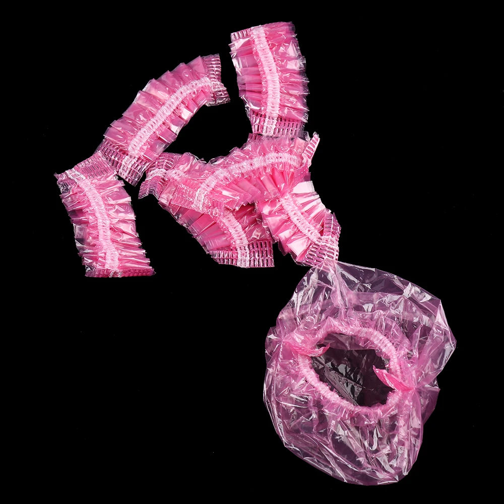 100-Pack Disposable Waterproof Ear Covers – Shower & Salon Disposable Ear Covers QXL