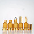 Amber Glass Refillable Perfume Spray Bottle 20–50ml Atomizer Glass Perfume Atomizer QXL screw cap 20ml