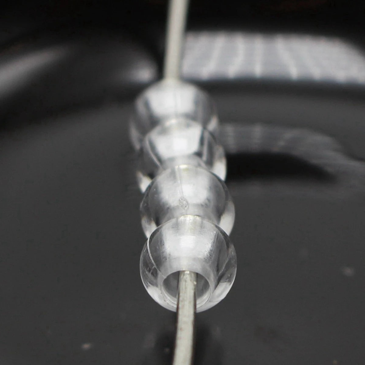 Transparent Acrylic Pony Beads 8mm & 10mm | Kids DIY Craft Craft Beads QXL