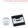 Ceramic Replacement Blade for Wahl Clippers | Stagger-Tooth Clipper Replacement Blade QXL Gold