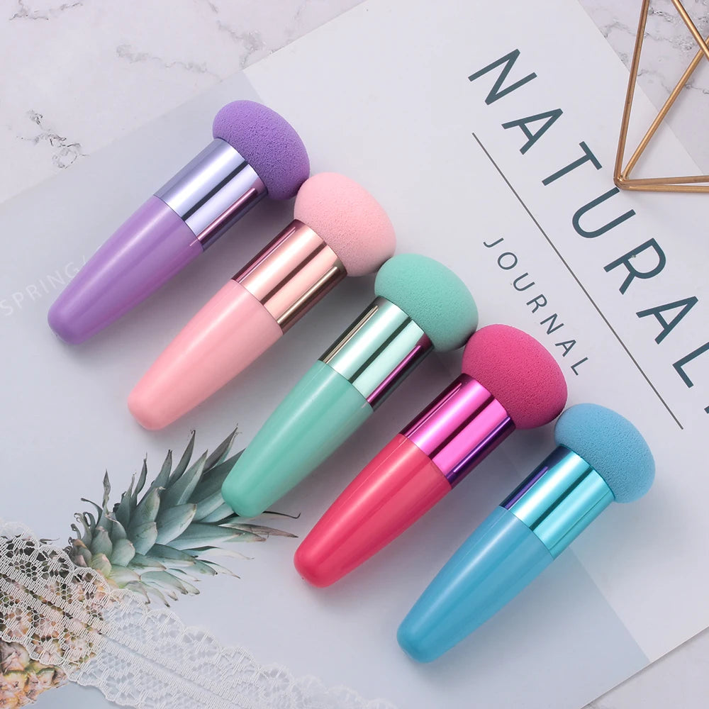 Mushroom Head Powder Puff | Soft Sponge Makeup Applicator Makeup Sponge Puff QXL