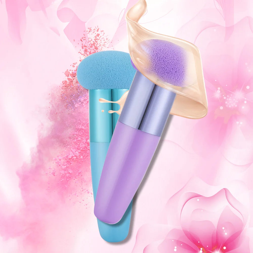 Mushroom Head Powder Puff | Soft Sponge Makeup Applicator Makeup Sponge Puff QXL