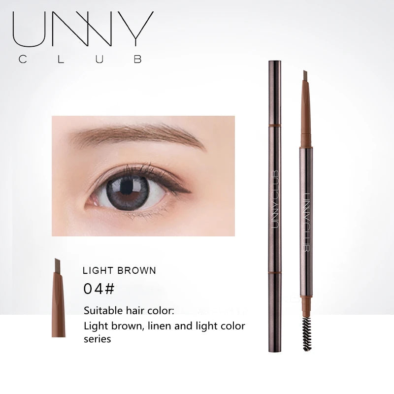 Unny Club Micro Precision Eyebrow Pencil | Waterproof Long-Lasting Eyebrow Pencil QXL 04