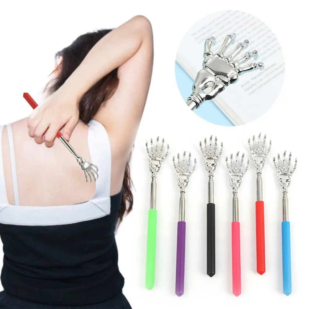 Telescoping Back Scratcher | Stainless Steel, 6 Colors Back Scratcher QXL