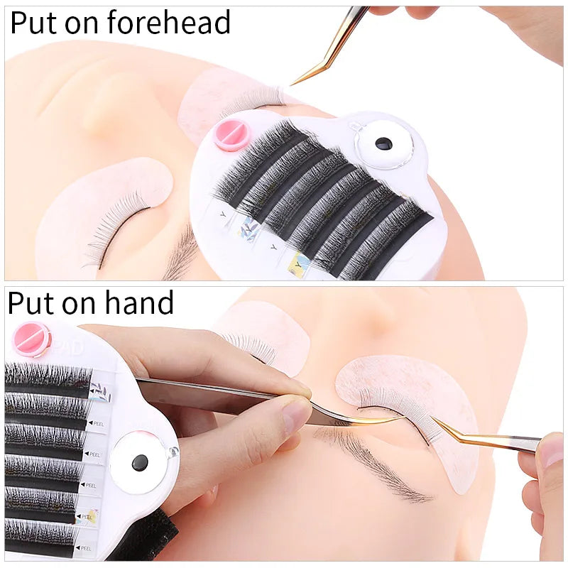 3-in-1 Lash Extension Palette Holder | Hand-Worn Adjustable Lash Extension Tool QXL