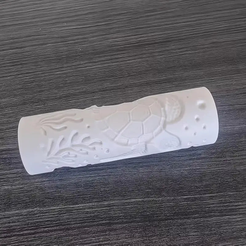 Seamless Clay Texture Roller – Sea, Grass & Marine Patterns Clay Texture Roller QXL