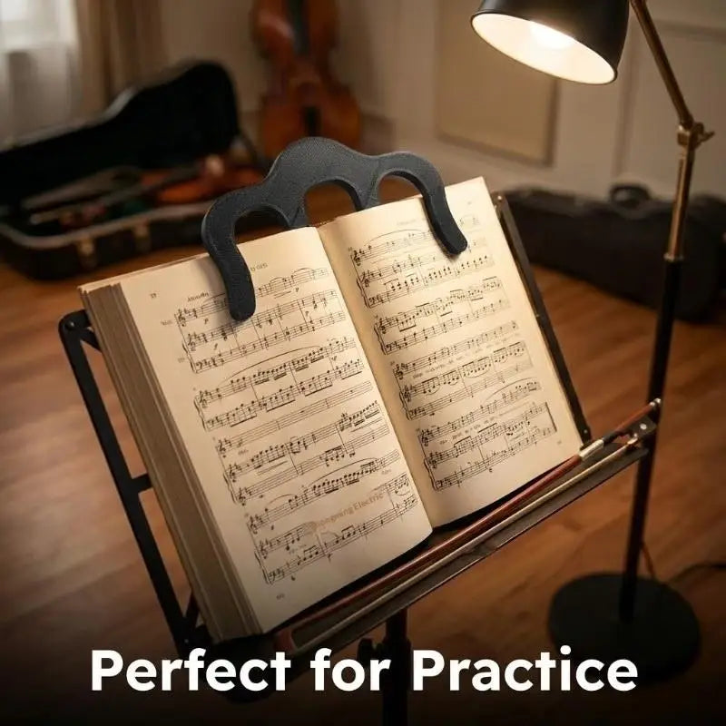 Adjustable Music Book Stand | Sheet Holder for Piano Guitar Violin Music Book Stand QXL