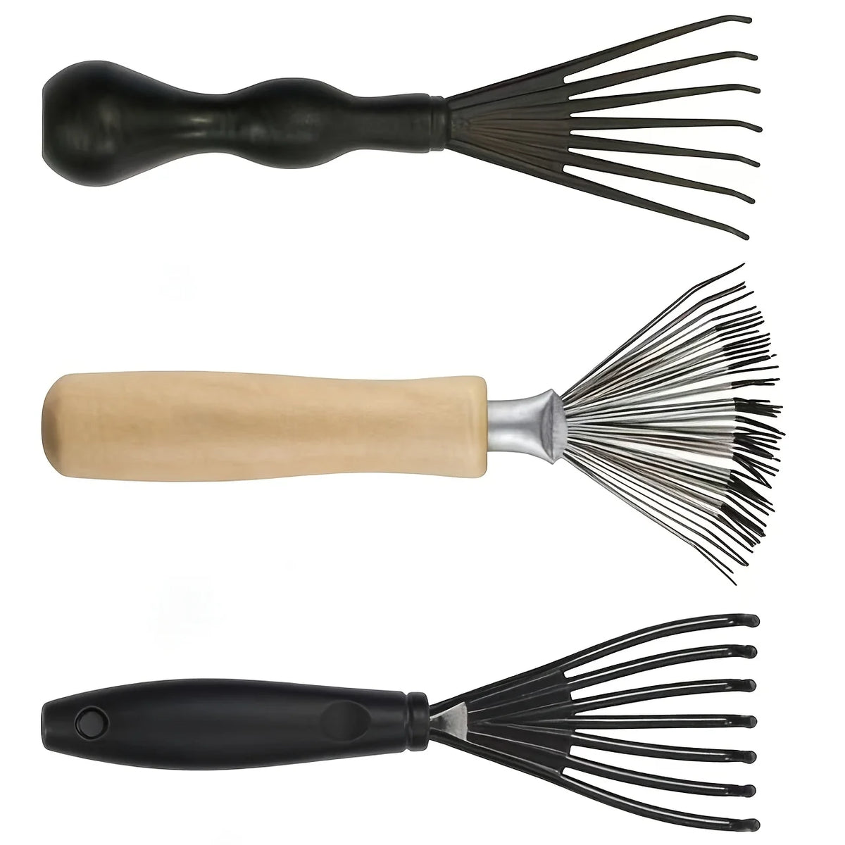 Air-Cushion Comb Cleaner | Hair Remover Tool for Brushes Comb Cleaning Tool QXL 3pcs
