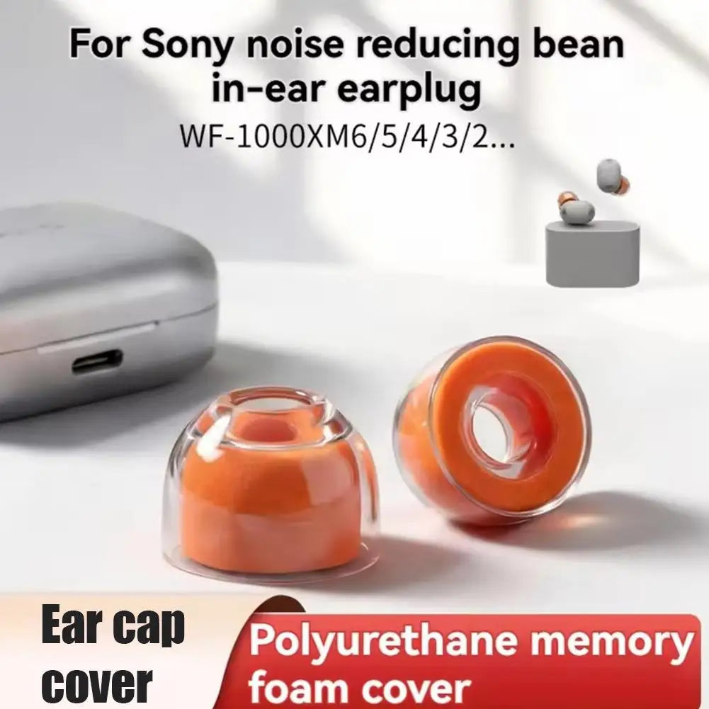 Sony WF-1000XM5/XM4 Memory Foam Silicone Ear Tips – 3 Sizes Earbud Ear Tips QXL