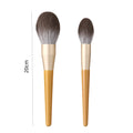 Large Loose Powder Brush | Gold-Plated Soft Makeup Brush Loose Powder Brush QXL Large Small - Gold